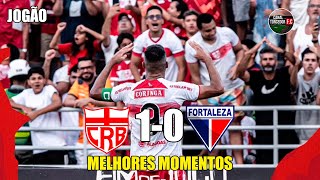 CRB 1 x 0 Fortaleza - Melhores Momentos - COMPLETO - Copa do Nordeste 2024