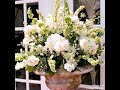 new stylish beautiful fresh flower centerpiece collection