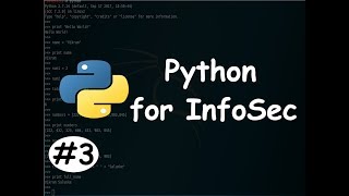 Python for InfoSec #3 - Variables