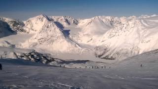 Aufstieg zum Daltinden 1520 m Lyngen Alpen