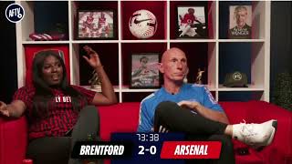 AFTV meltdown after Arsenal lost against Brentford