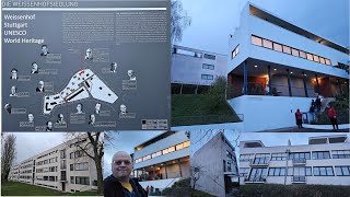 Weissenhof Estate, UNESCO World Heritage site of Le Corbusier Architectural Work, Stuttgart, Germany