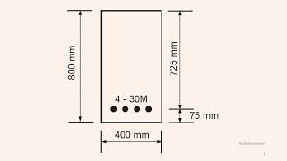 CONC102-107-119: Comparison of Flexural Strength of a Beam as per CSA A23.3-19 | ACI 318M-19 |