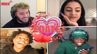 *FULL HD* MALU TREVEJO E-DATE Hosted by Adin Ross including Kai Cenat, Ishowspeed, Prime, & More!!
