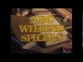 abc weekend specials bumper 1986