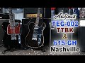 SOUND DEMO | TEG-002 TTBK & 615-GH Nashville! #ariaproii #ariaisback #ariaguitar #hotrodcollection