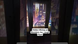 Monsters, Inc. Laugh Floor Hidden Mickey! #shorts