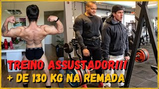 O TREINO MAIS INSANO DE COSTAS FEITO POR UM NATURAL!!!