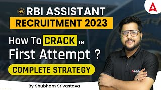 RBI ASSISTANT RECRUITMENT 2023 | How To Crack in First Attempt? Complete Strategy