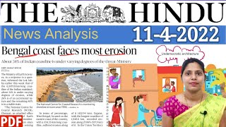 11 April 2022 | The Hindu Newspaper Analysis in English | #upsc #IAS