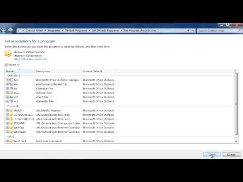 How to Set Default Email Program in Windows 7 How to Set Default Email Program in Windows 7