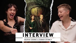Olivia Cooke and Emma D'Arcy have incredible and hilarious "House of the Dragon" chemistry