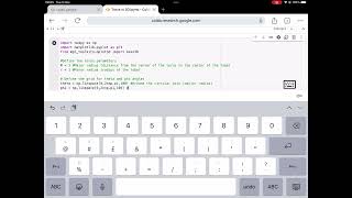 Torus in 3D Python colab