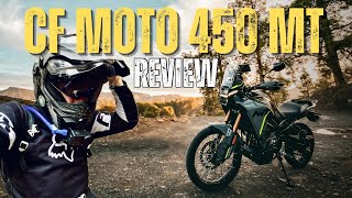 CFMOTO 450 MT🔥 ¿la RECOMIENDO? + RUTAZA 🌲