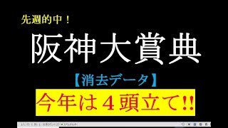 阪神大賞典2019【消去データ】今年は4頭立て!!