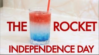 How To Make A 4th of July Independence Day Rocket Layered Cocktail | Drinks Made