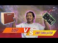 AMP v/s AMP SIMULATOR