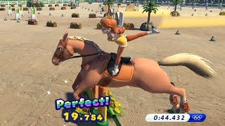 Mario and Sonic at The Rio 2016 Olympic Games #Equestrian# Duel Football #BMX
