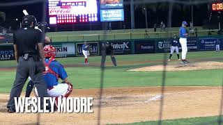 Wesley Moore Strikes Out the Side in the TENTH Inning Vs Lakeland Flying Tigers