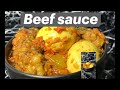 Special Sauce 😋Homemade Beef Sauce #youtuber #youtube