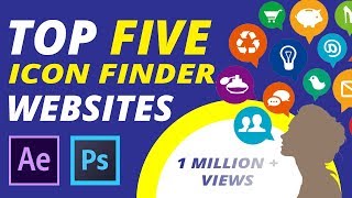 TOP 5 ICON FINDER WEBSITES ,PNG ,SVG, PSD. FREE DOWNLOAD HIGH QUALITY ICONS