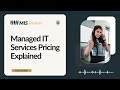 managed it services pricing what you need to know