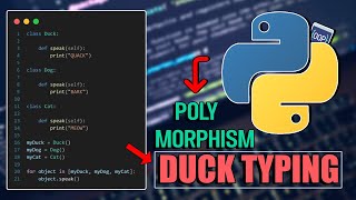 Duck Typing in Python | Python OOP Polymorphism