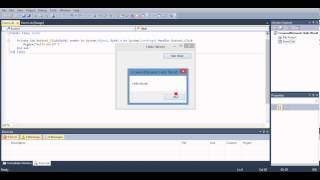 VB.NET Hello World/Welcome Tutorial #1