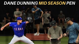 Texas Rangers Starter Cutter Pitch Design Pen | Dane Dunning