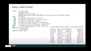 SQL Window Functions part 2