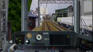 [BVE5] 京阪京津線を京阪800系 (御陵 - 浜大津) Keihan Keishin Line (Misasagi - Hamaōtsu) using Keihan 800 series