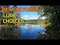 Best October Lure Choices For Musky!!