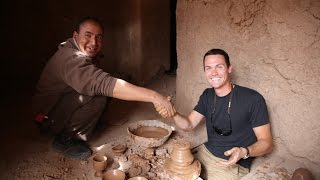 MAKING MOROCCAN POTTERY BY HAND!