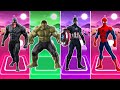 SUPERHERO COLOR DANCE CHALLENGE Venom Vs Hulk 3 Vs Captain America Vs Spiderman Dance