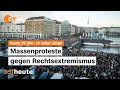 heute 19:00 Uhr 19.01.24 Rechtsextremismus, Staatsangehörigkeitsrecht, Bundeshaushalt 2024 (english)