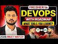 DevOps Roadmap for Freshers | 2026 Must Watch Guide | Node.js Developer to DevOps Engineer