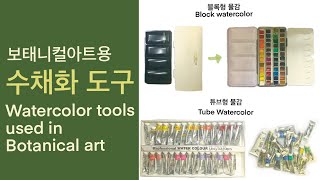 Botanical Art Basic_Watercolor Tool