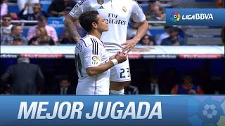 El Real Madrid firma la mejor jugada de la jornada frente al SD Eibar