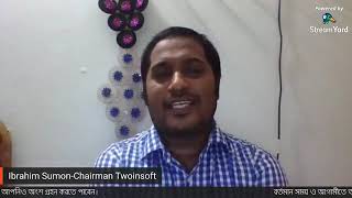 Twoinsoft technology   বর্তমান সময় ও আগামীতে আমাদের করনীয় নিয়ে কথা বলছেন টুইনসফ্ট এর চেয়ারম্যান এ