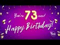 happy 73rd birthday song