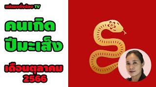 ดวงคนเกิดปีมะเส็ง เดือนตุลาคม 2566 โดย แม่หมอติ่งน้อย #เคล็ดเสริมดวง