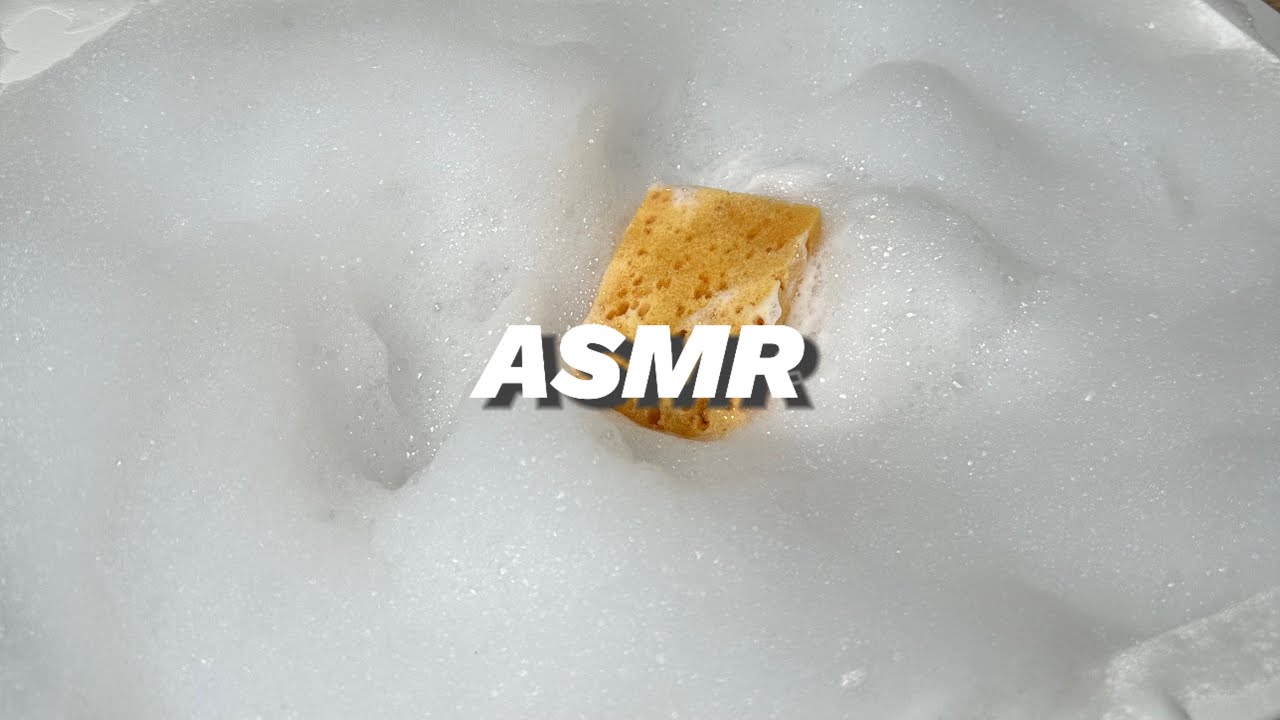 Asmr Cleaning Sink Foam асмр уборка Youtube