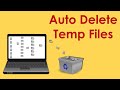 How to automatically delete temp files in windows 10