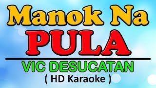 MANOK NA PULA (Karaoke Version) - Vic Desucatan