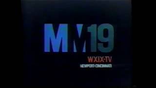 New version available.   WXIX-TV 19-19-19 MM logo   https://youtu.be/JxO0yLMPUNs