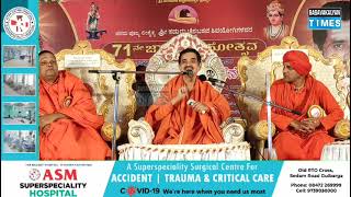 Dr Channaveer Shivacharya Speech In 71st Jatra Mahotsav of Sadguru Chennabasava Harakud