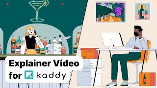 SaaS Animated Explainer Video | Kaddy | Vidico