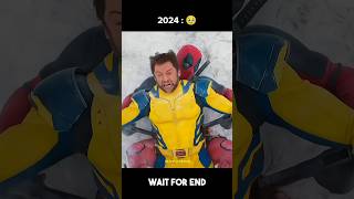 Deadpool vs Wolverine Then vs Now 🥹 Edit #shorts