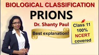 Prions | Biological classification lecture 7