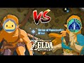 Breath of the Wild RACE!!! Racing @100PercentZelda for fastest Zelda player